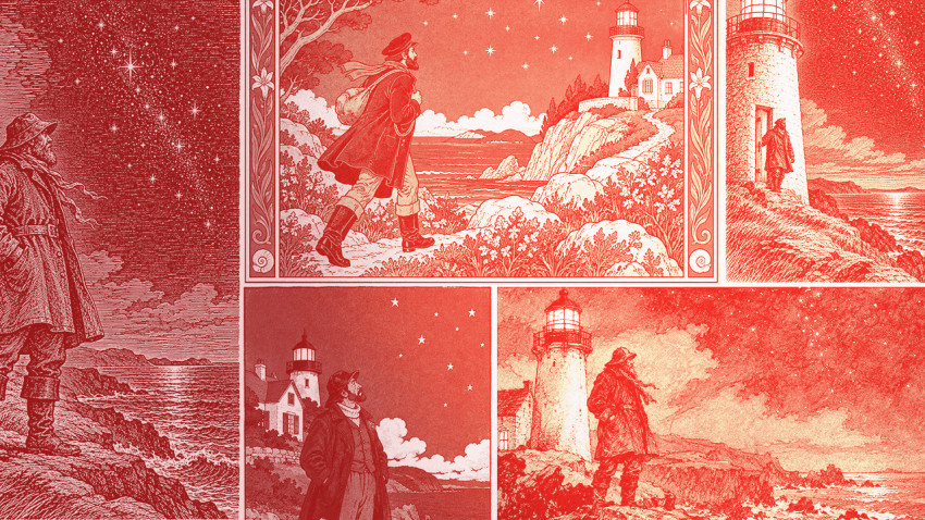 Who is Elias the lighthouse keeper? AI fiction tells the same old story